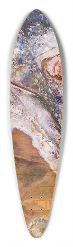 Lola Liivat - Unistuste kaugused 39.3 inch art pintail longboard deck