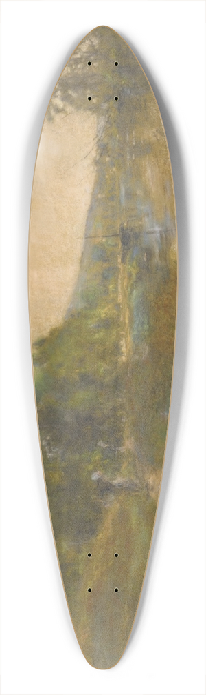 Lon Augustin Lhermitte - Laveuses  la marne, le matin 39.3 inch art pintail longboard deck