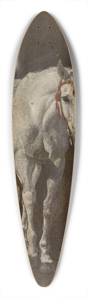 Lon Bonnat - Cheval 39.3 inch art pintail longboard deck