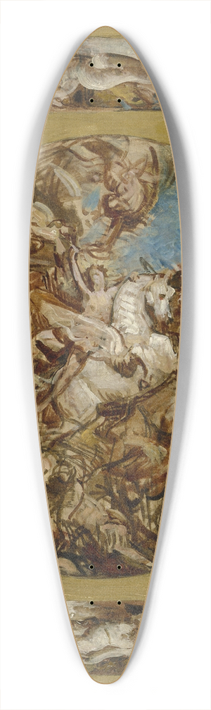 Lon Bonnat - La glorification de lArt 39.3 inch art pintail longboard deck Lon Bonnat - La glorification de lArt 39.3 inch art pintail longboard deck