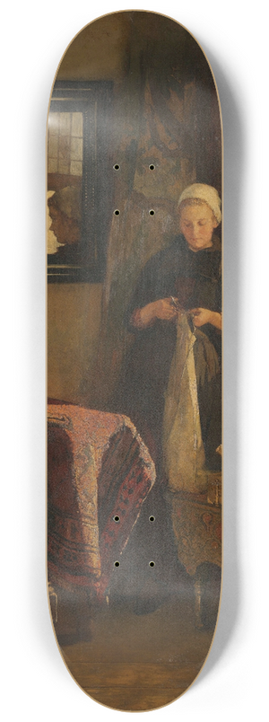 Christoffel Bisschop - A Sunny Corner 8.25 inch art skate deck