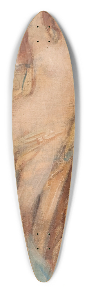 Lon Franois Comerre - La Fortune 39.3 inch art pintail longboard deck