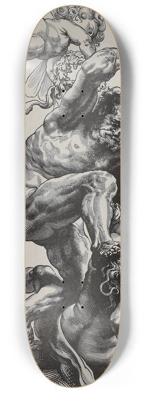 Christoffel Jegher - Hercules Slaying Envy 8.25 inch art skate deck