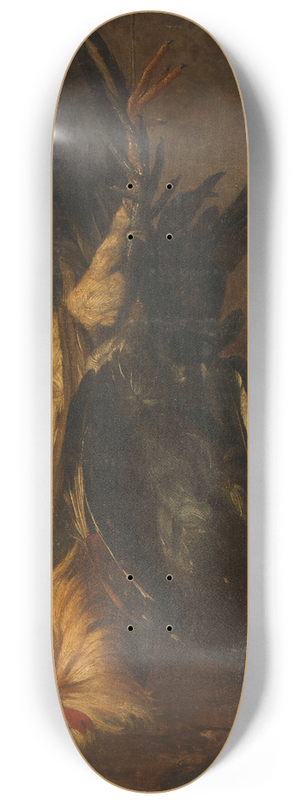 Christoffel Puytlinck - Dead roosters 8.25 inch art skate deck