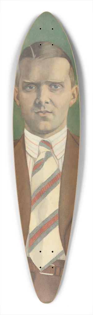 Lon Spilliaert - Portret van Adolphe Van Glabbeke 39.3 inch art pintail longboard deck