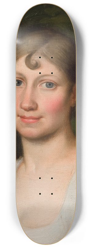 Christoffer Wilhelm Eckersberg - Christine Rebekka Eckersberg, f. Hyssing, kunstnerens frste hustru 8.25 inch art skate deck