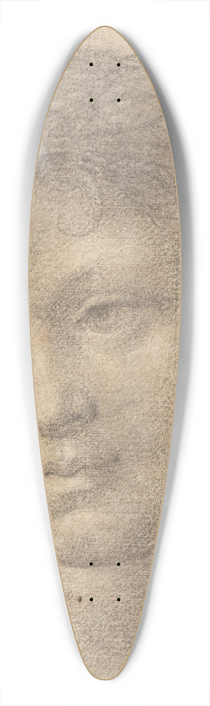 Lorenzo di Credi - The Head of a Young Boy Crowned with Laurel 39.3 inch art pintail longboard deck