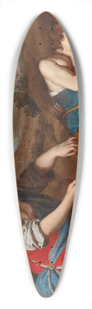 Lorenzo Lippi - The Death of Adonis 39.3 inch art pintail longboard deck