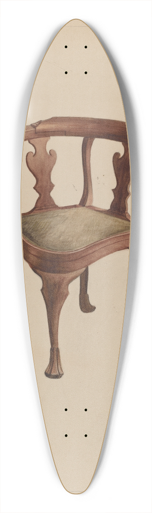 Lorenz Rothkranz - Corner Chair 39.3 inch art pintail longboard deck