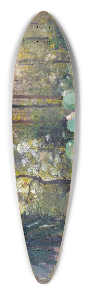 Lotten Rnquist - Sydlndskt vrlandskap 39.3 inch art pintail longboard deck