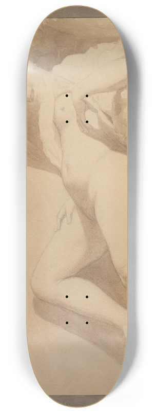 Christoffer Wilhelm Eckersberg - Liggende kvindelig model 8.25 inch art skate deck Christoffer Wilhelm Eckersberg - Liggende kvindelig model 8.25 inch art skate deck