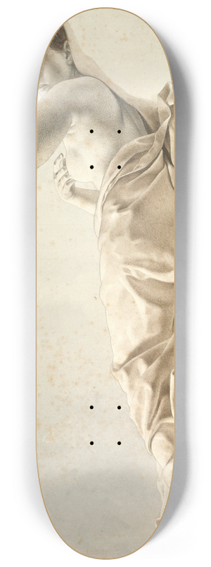 Christoffer Wilhelm Eckersberg - The Dream of Alcyone 8.25 inch art skate deck