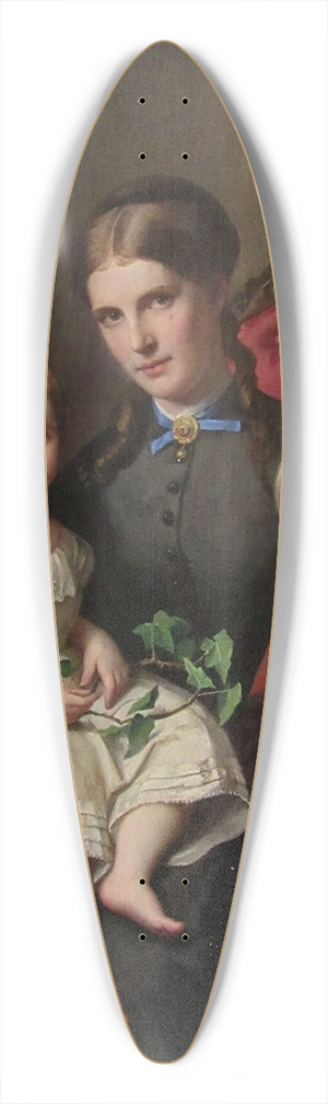 Louis Asher - Frau Fehling mit ihren Kindern 39.3 inch art pintail longboard deck