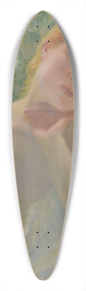 Louis Auguste Girardot - Lt 39.3 inch art pintail longboard deck