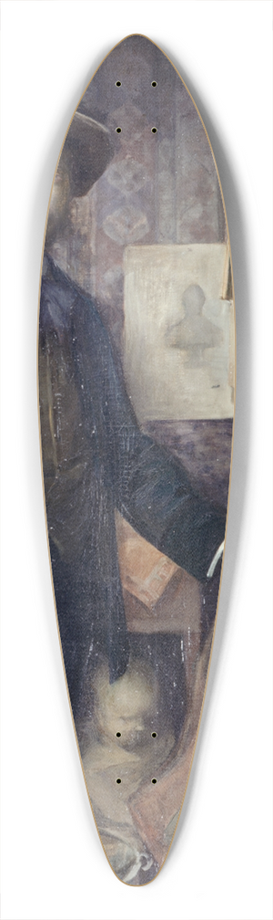 Louise Catherine Breslau - Portrait de Jean Carris dans son atelier 39.3 inch art pintail longboard deck