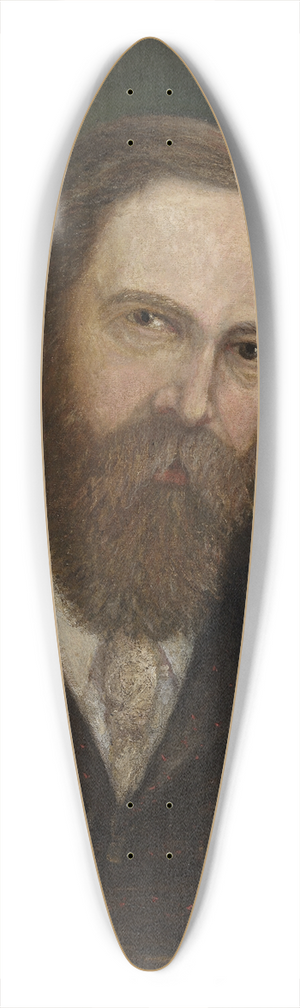 Louise Fitzpatrick - Albert Pinkham Ryder 39.3 inch art pintail longboard deck