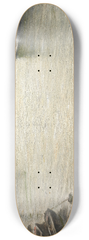 Christopher Richard Wynne Nevinson - The Thames looking towards Tower Bridge 8.25 inch art skate deck