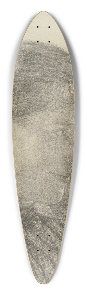 Louis Eysen - Bildnis der Schwester des Knstlers 39.3 inch art pintail longboard deck