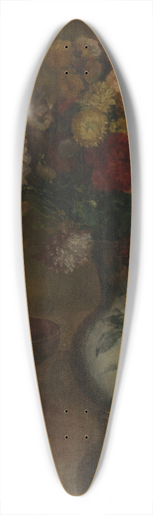 Louis Eysen - Blumenstilleben mit Messinggefen und Delfter Kanne 39.3 inch art pintail longboard deck