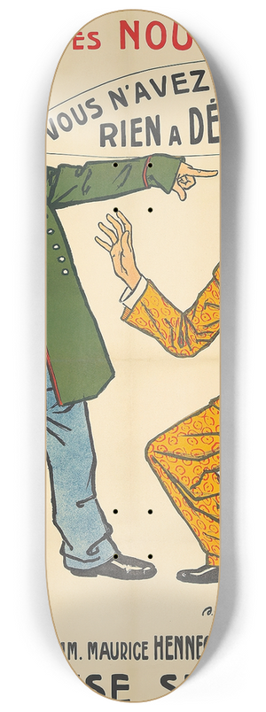 Adrien Barrre - Tourne des Nouveauts, Vous NAvez Rien A Dclarer 8.25 inch art skate deck