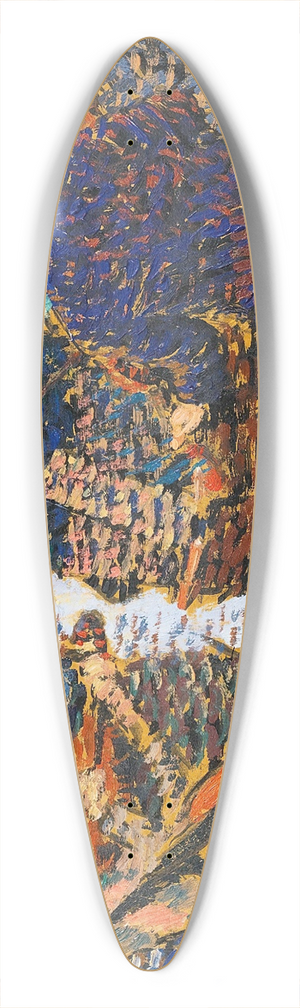 Louis Hayet - Le Concert 39.3 inch art pintail longboard deck