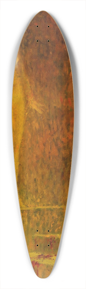 Louis Icart - Salome 39.3 inch art pintail longboard deck