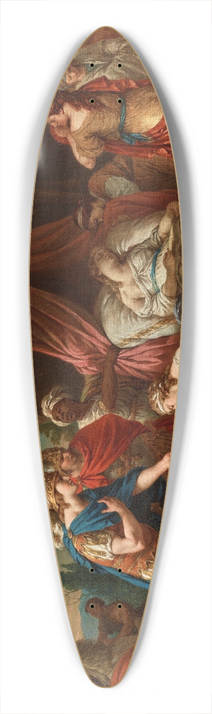 Louis-Jean-Franois Lagrene - Death of Darius wife 39.3 inch art pintail longboard deck