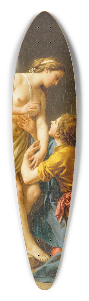 Louis-Jean-Franois Lagrene - Pygmalion and Galatea 39.3 inch art pintail longboard deck