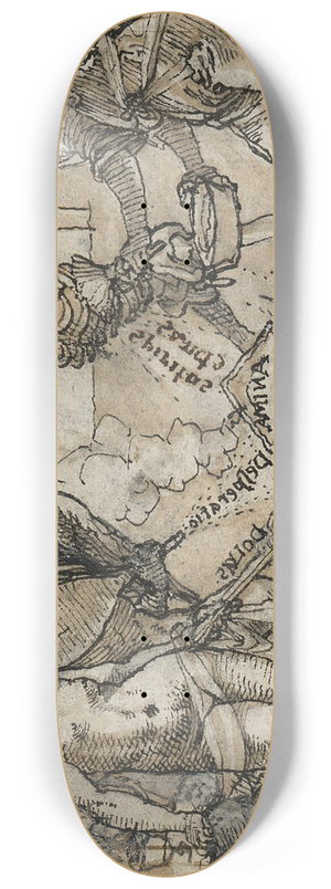 Christoph Murer - Test of faith 8.25 inch art skate deck Christoph Murer - Test of faith 8.25 inch art skate deck
