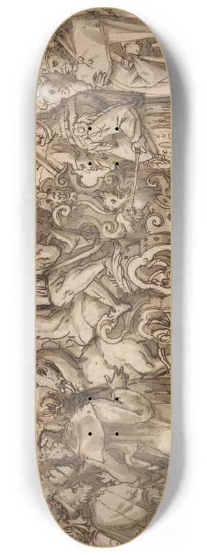 Christoph Murer - Triumph of time 8.25 inch art skate deck