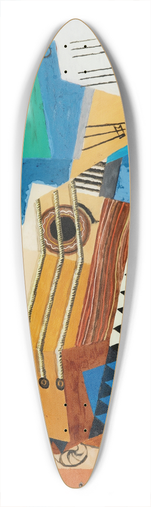 Louis Marcoussis - Lulli 39.3 inch art pintail longboard deck