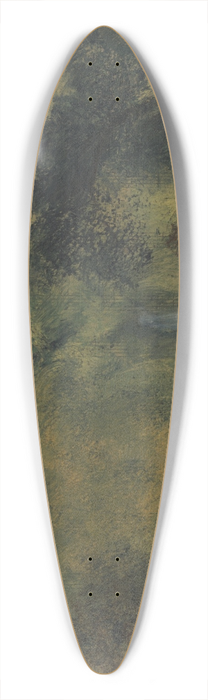 Louis Michel Eilshemius - ThePool 39.3 inch art pintail longboard deck Louis Michel Eilshemius - ThePool 39.3 inch art pintail longboard deck