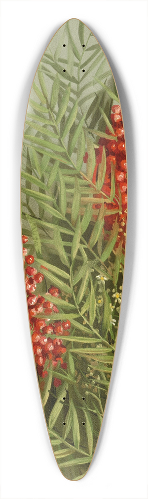 Louis Prang - Mountain ash 39.3 inch art pintail longboard deck