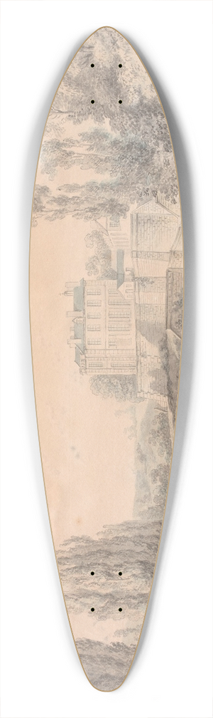 Louis-Roland Trinquesse - Elgantes dans le parc du chteau de Villette 39.3 inch art pintail longboard deck