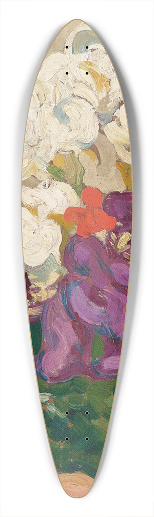Louis Valtat - Bouquet diris au pichet vert 39.3 inch art pintail longboard deck