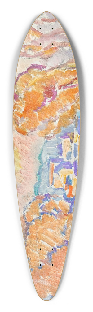 Louis Valtat - La Sologne 39.3 inch art pintail longboard deck