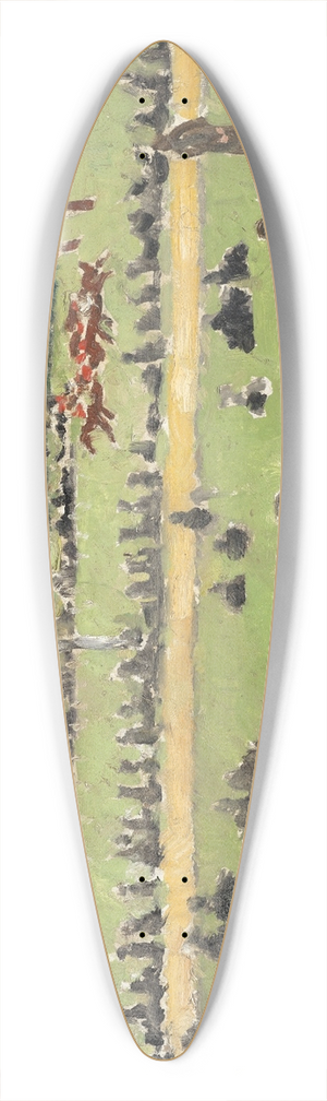 Louis Valtat - Les Courses 39.3 inch art pintail longboard deck