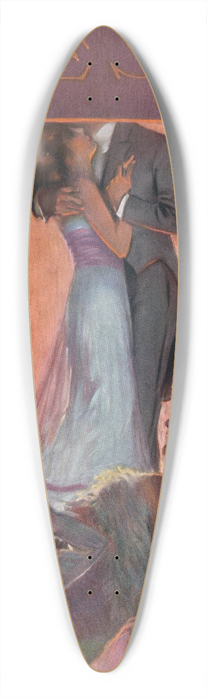 Lou Mayer - Finale! 39.3 inch art pintail longboard deck