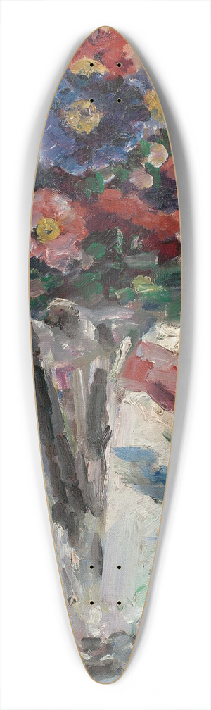 Lovis Corinth - Astern im Kelchglas 39.3 inch art pintail longboard deck