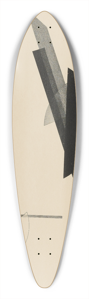 Lszl Moholy-Nagy - Kestnermappe; Komposition (One Plate) (Passuth 125) 39.3 inch art pintail longboard deck