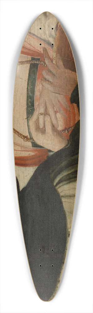 Lucas Van Leyden - The Engagement 39.3 inch art pintail longboard deck