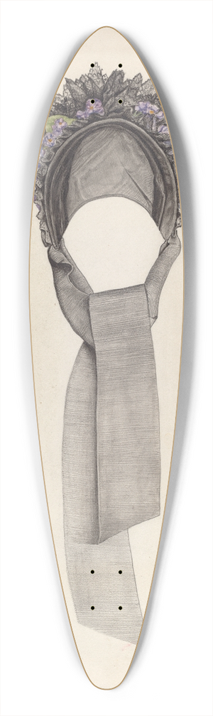 Lucien Verbeke - Hat 39.3 inch art pintail longboard deck