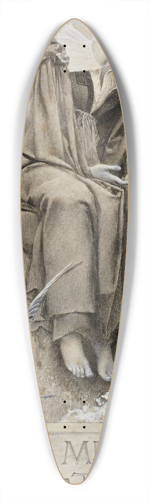 Luc-Olivier Merson - La Mer de Bretagne 39.3 inch art pintail longboard deck Luc-Olivier Merson - La Mer de Bretagne 39.3 inch art pintail longboard deck