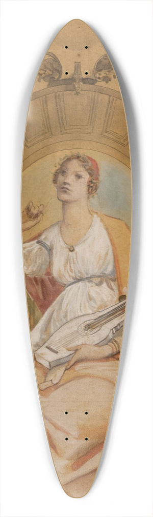 Luc-Olivier Merson - Les Arts 39.3 inch art pintail longboard deck