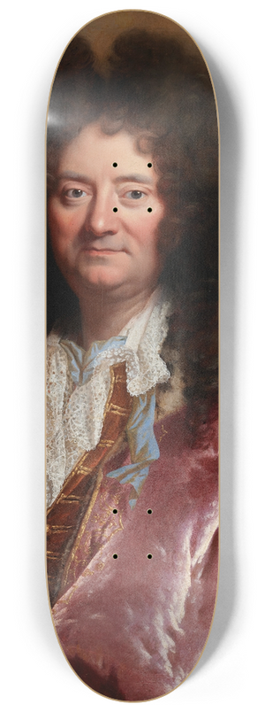 Circle of Hyacinthe Rigaud - Portrait of a Gentleman 8.25 inch art skate deck Circle of Hyacinthe Rigaud - Portrait of a Gentleman 8.25 inch art skate deck