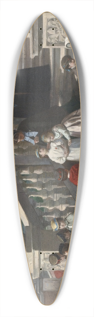 Luis lvarez Catal - Sunday Outing 39.3 inch art pintail longboard deck