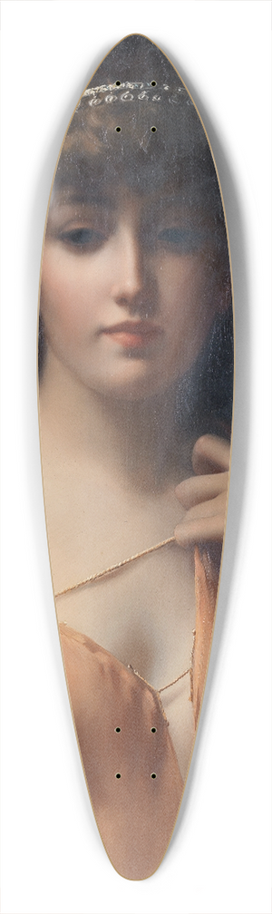 Luis Ricardo Falero - A classical beauty 39.3 inch art pintail longboard deck