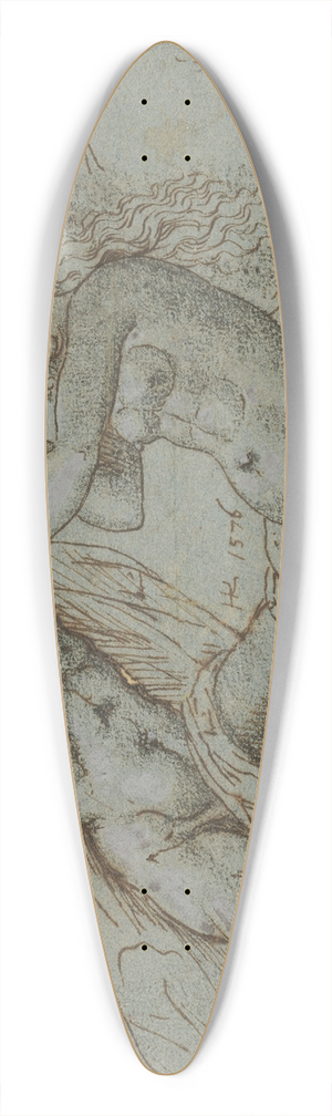 Lukas Kilian - Tarquinius berwltigt Lucretia 39.3 inch art pintail longboard deck