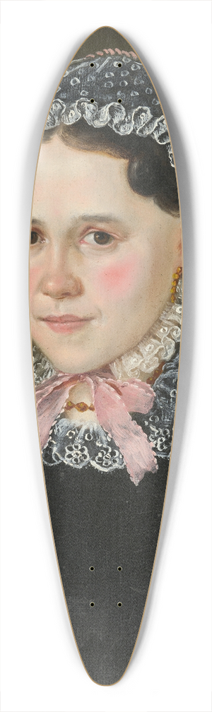 Lukas Kirner - Karoline Knpfle from Gnzburg, sister of Creszentia Kirner 39.3 inch art pintail longboard deck