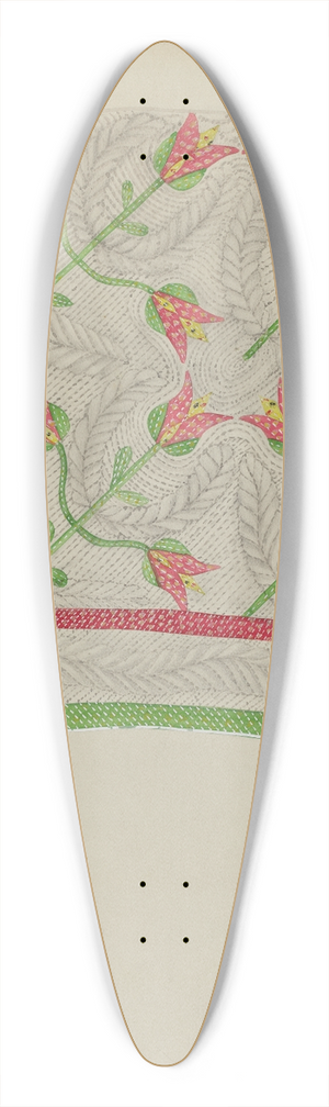 Madeline Arnold - Applique Quilt 39.3 inch art pintail longboard deck